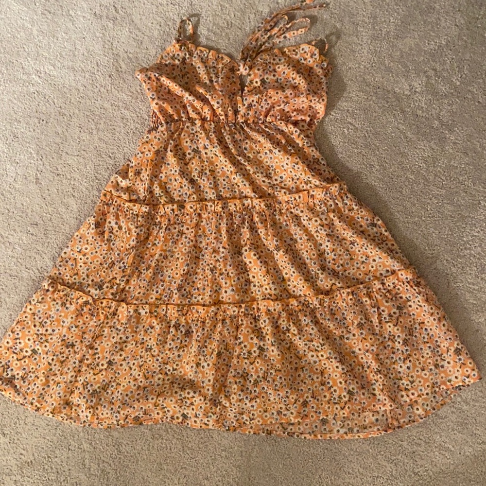 Summer floral dress